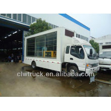 top quality led mobile truck for sale,Foton mobile stage truck for roadshow in Peru